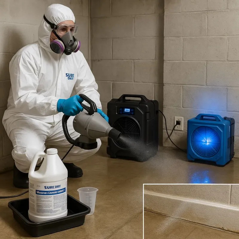 Sanitization and Odor Removal process in Harlan, IA