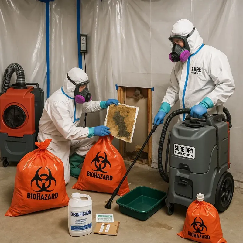 Contaminated Water Handling Protocols process in Harlan, IA
