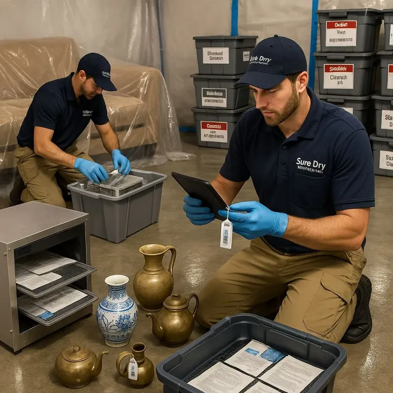 Content Protection and Restoration process in Harlan, IA