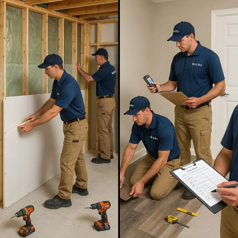 Repairs and Reconstruction process in Harlan, IA