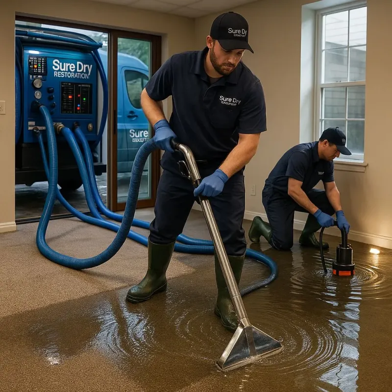 Water Extraction and Removal process in Harlan, IA